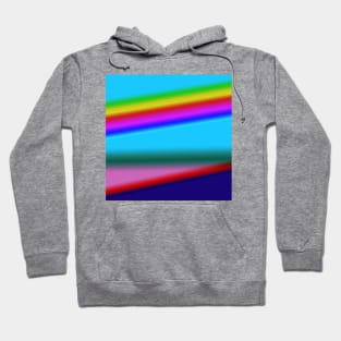 red blue green texture art Hoodie